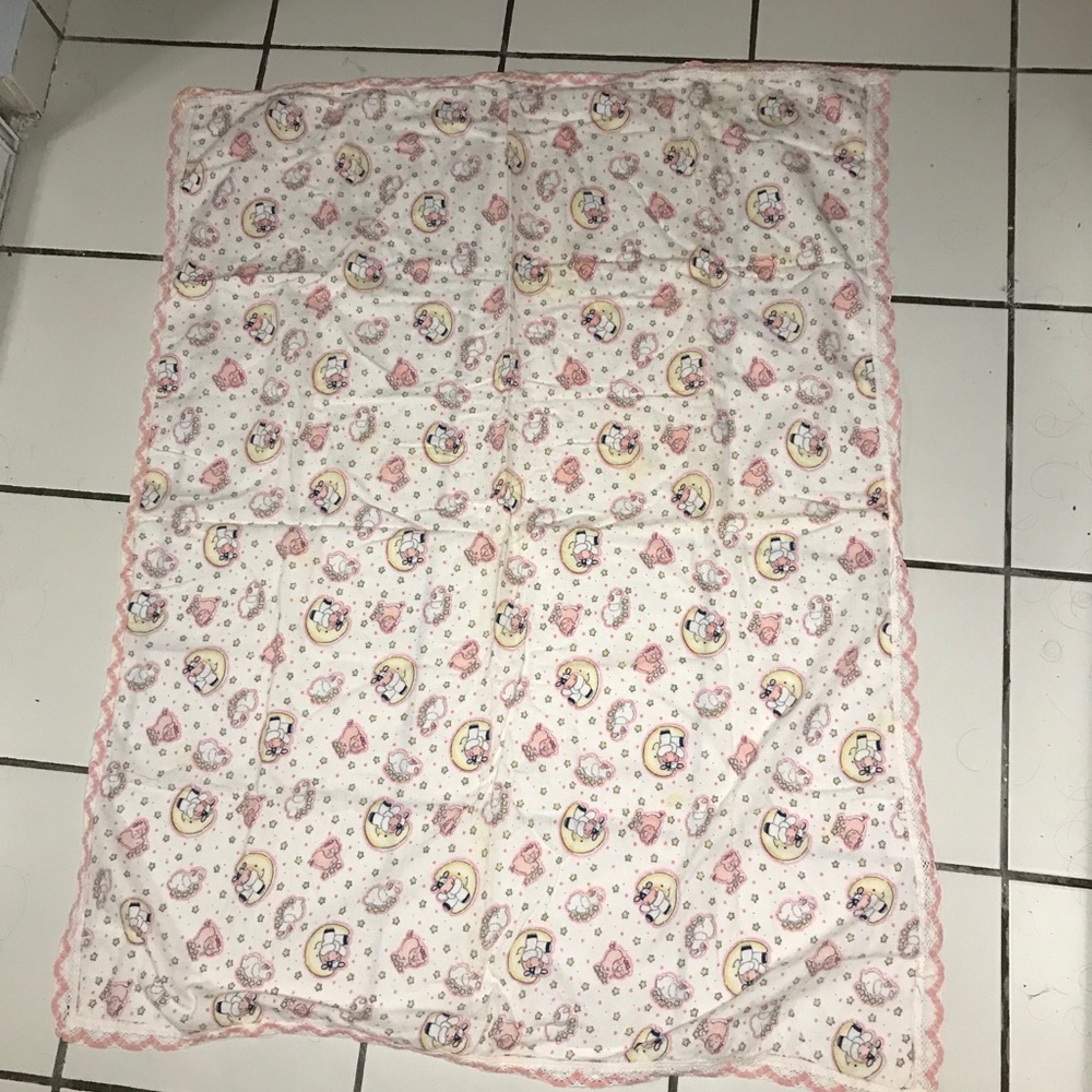 Cow, piggy and sheep blanket